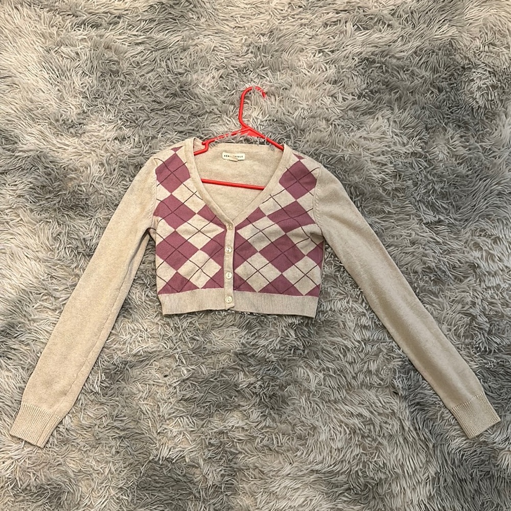 cropped cardigan